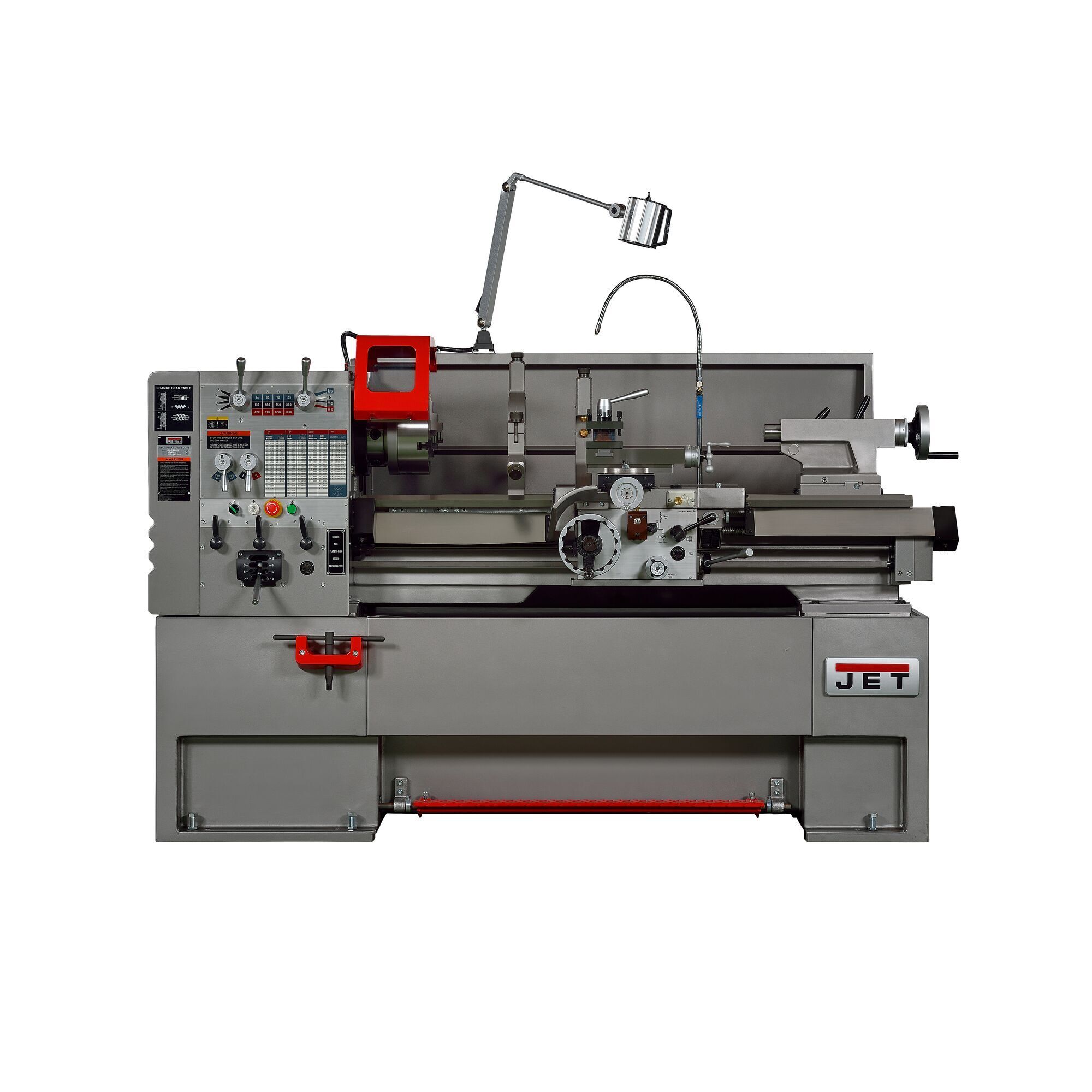 GH-1440ZX, Large Spindle Bore Gear Head Lathe w/ Acu-Rite 203 DRO